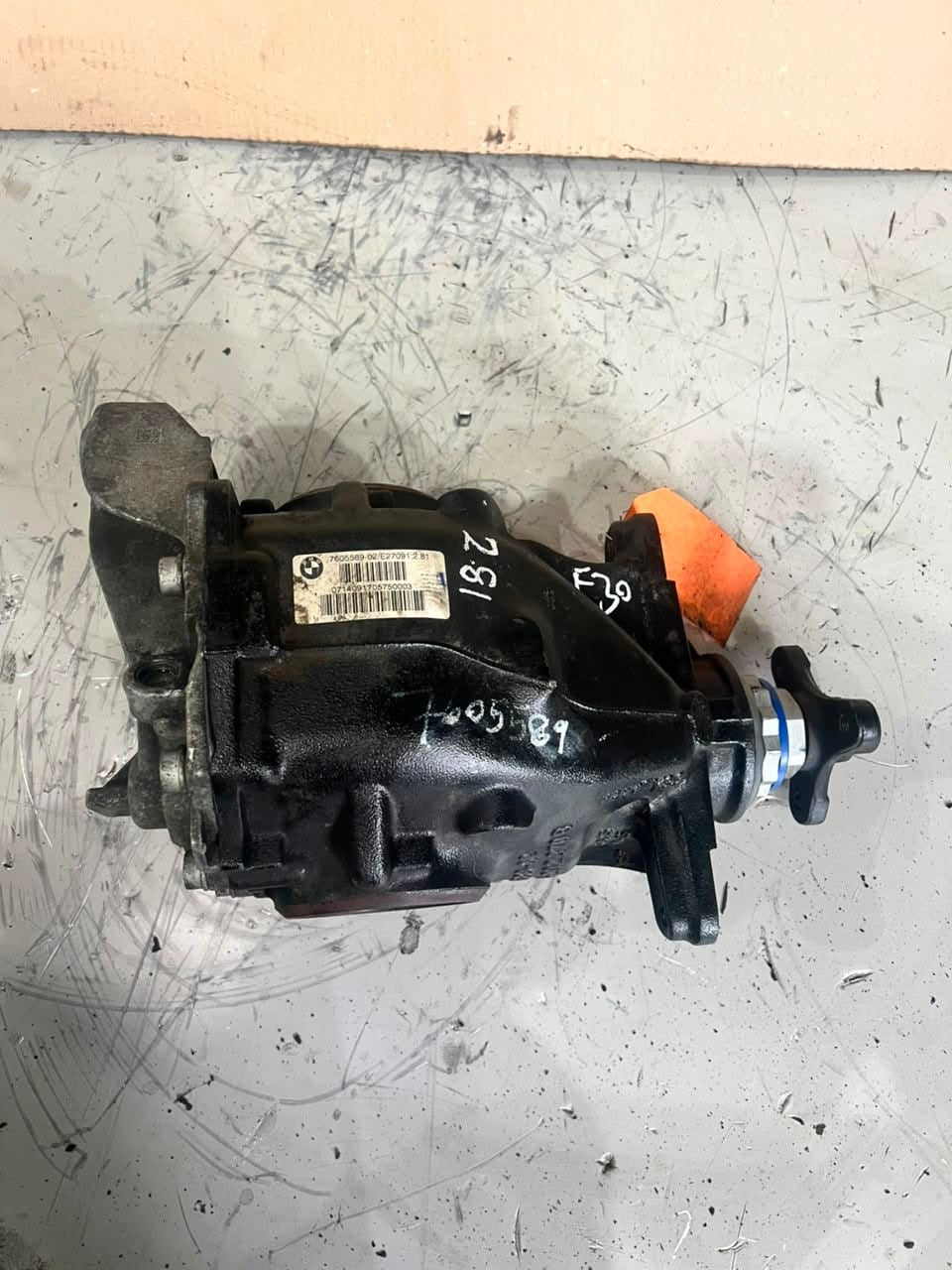 2011-2018 BMW 3 Series F30 F31 F35 RATIO 2.81 Rear Differential 7605589 OEM