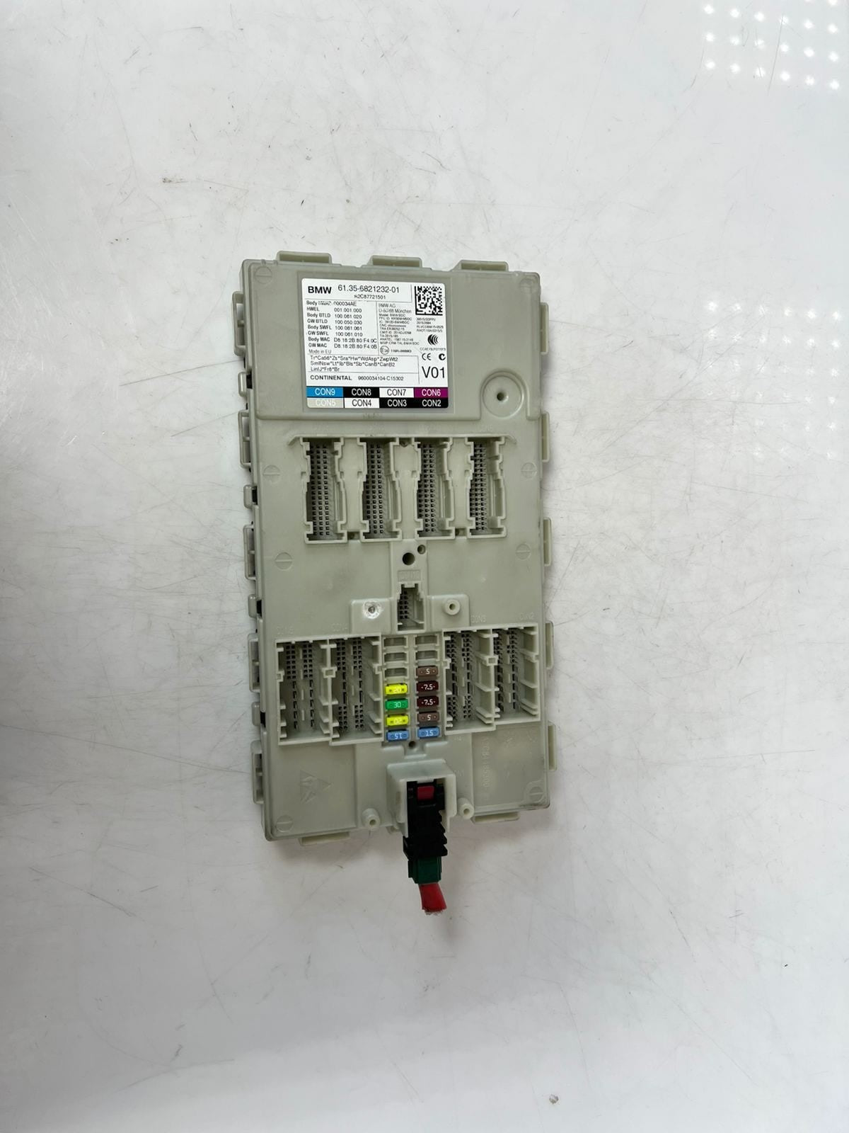 2016 BMW 750i 7 Series G11 G12 Body Domain Controller BDC 6821232 OEM