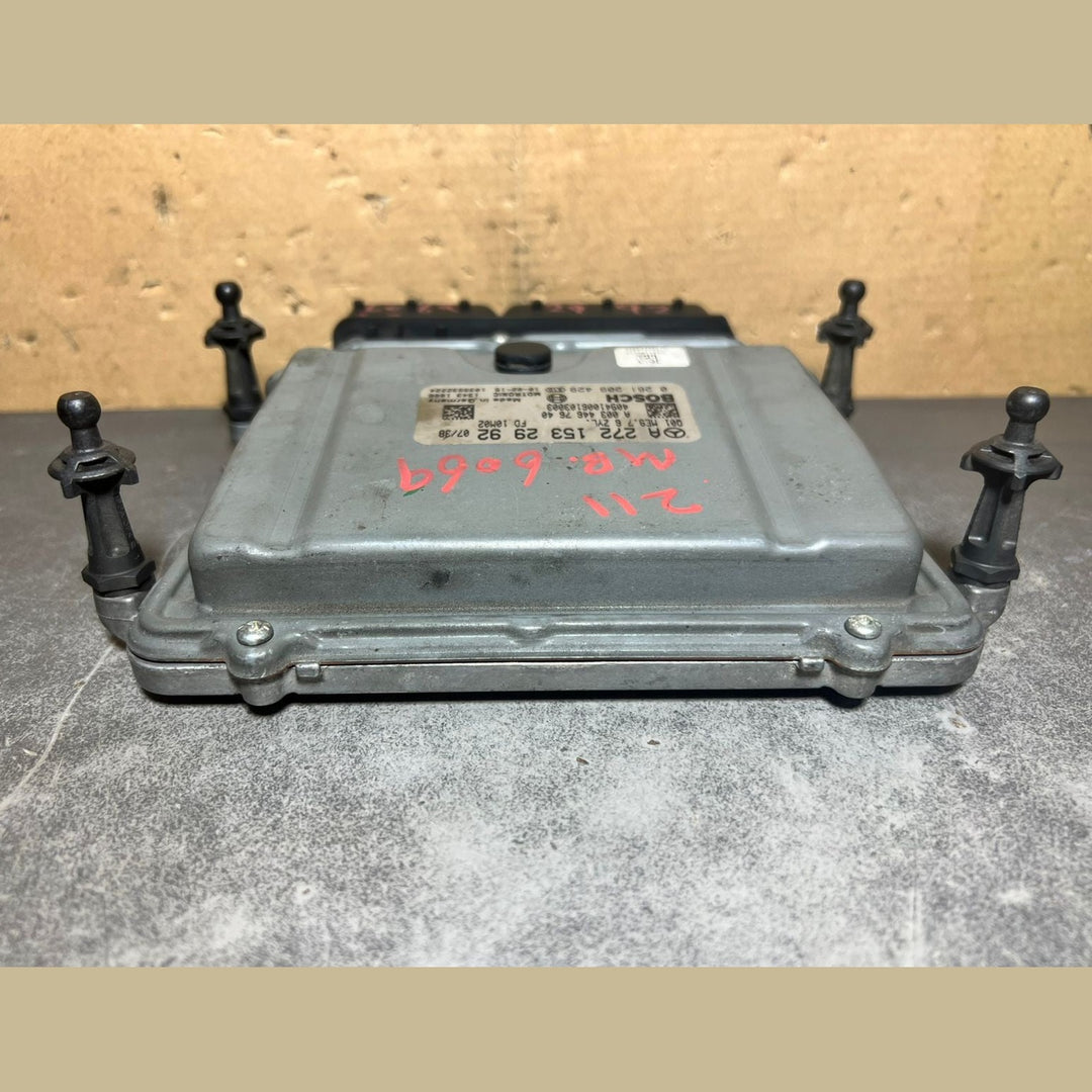 08-10 Mercedes W211 E-Class Engine Control Module Unit ECM ECU A272 1532992 OEM