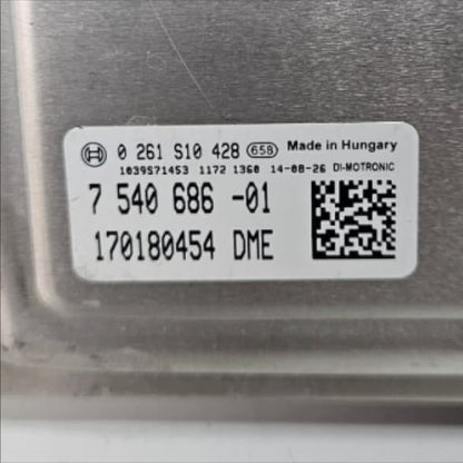7540686-2014-2015 BMW 1-6 Series X4 X5 335i N55 Engine Control Unit DME Key Set