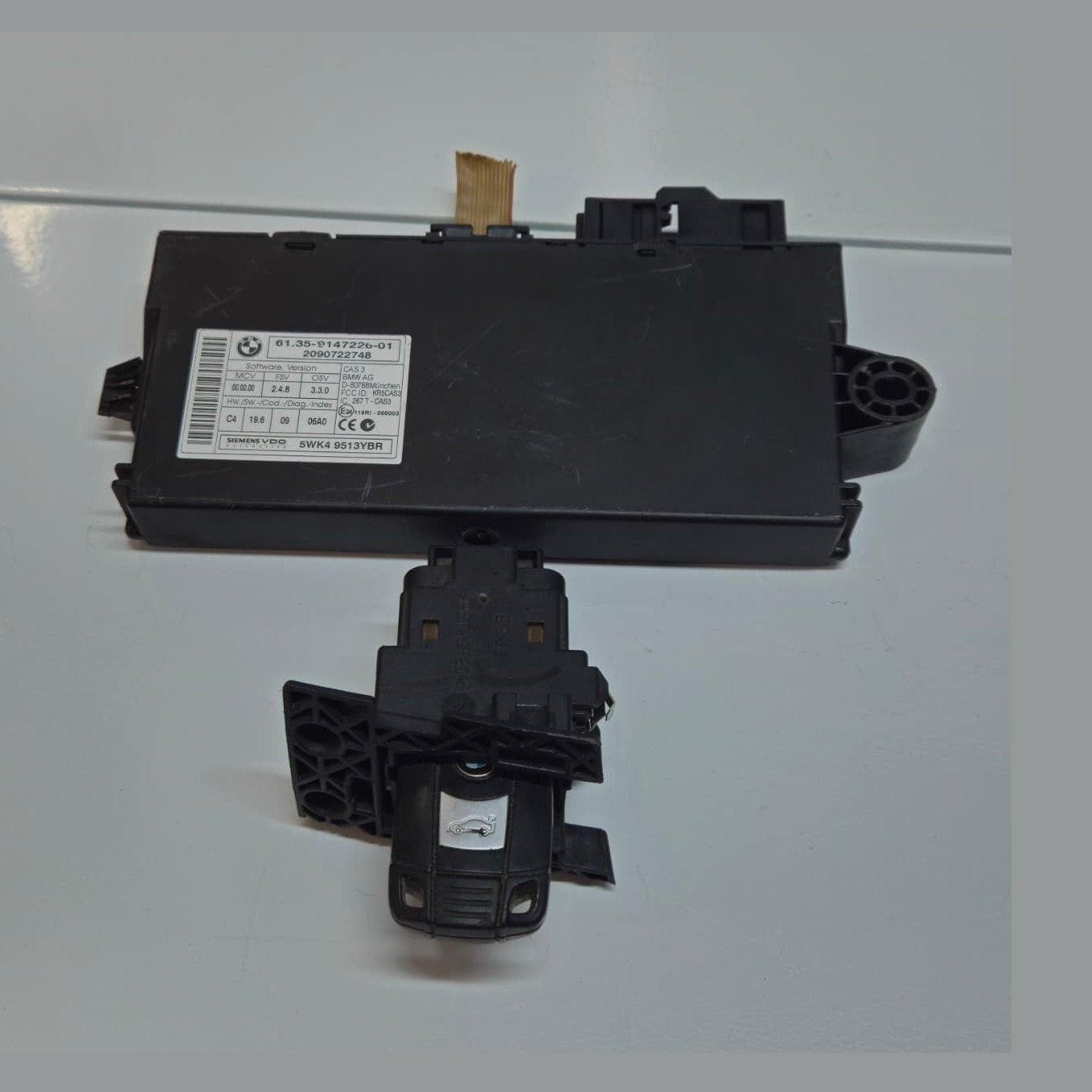 BMW X1 E84, Engine Control Module DDE ECU KEY SET 7628656 BMW X1 E84, E87, E90, 