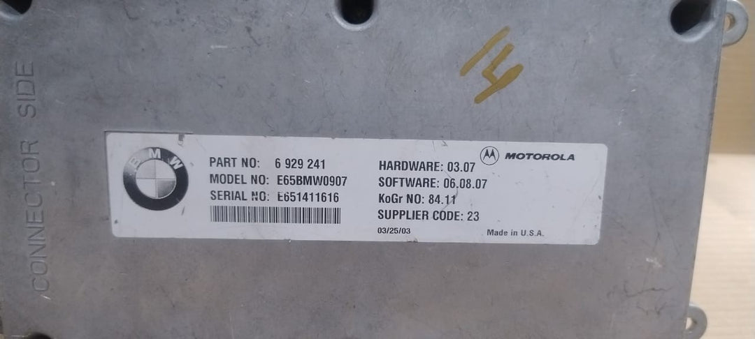 2003 BMW 745i OEM Telephone Transmitter Computer Control Module – 6929241