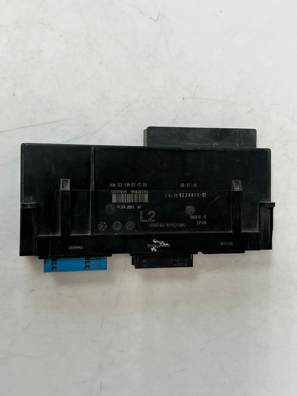 BMW 1' E81 Body Control Module ECU L2 PL2RR JBBFE III Junction Box 9229873 OEM