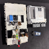 BMW F30 N47 F31 320D X3 F25 ENGINE CONTROL UNIT ECU SET DDE BASIC - 8574094