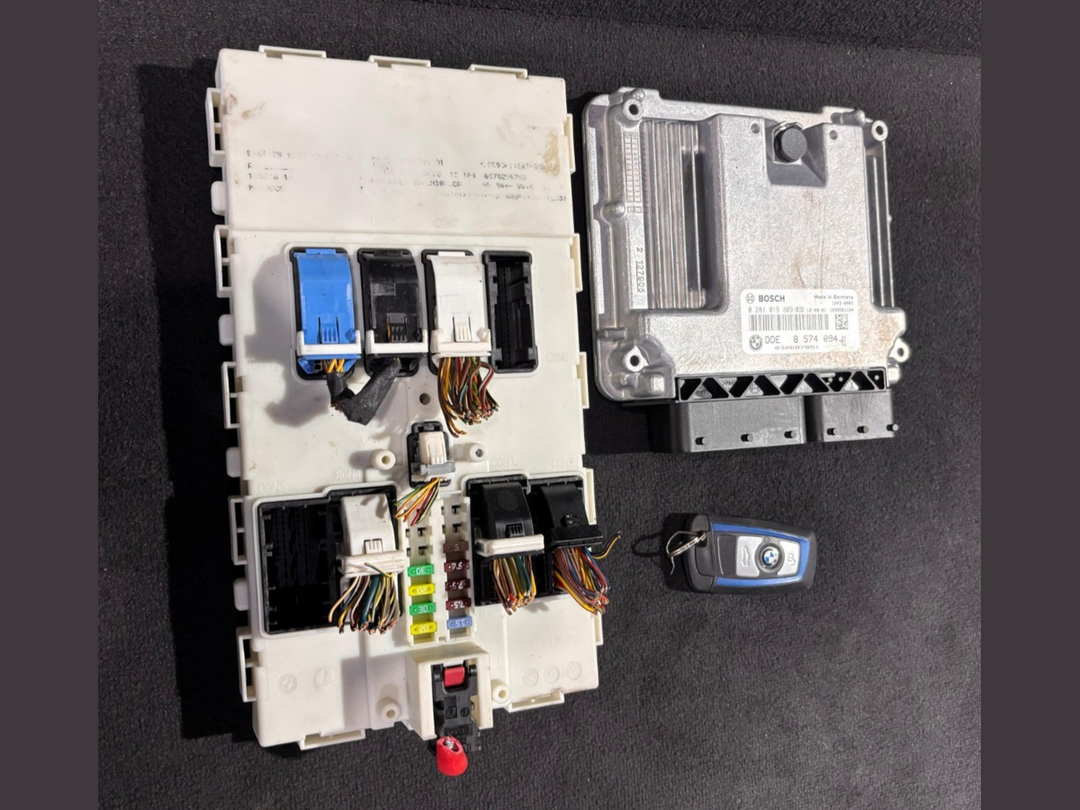 BMW F30 N47 F31 320D X3 F25 ENGINE CONTROL UNIT ECU SET DDE BASIC - 8574094