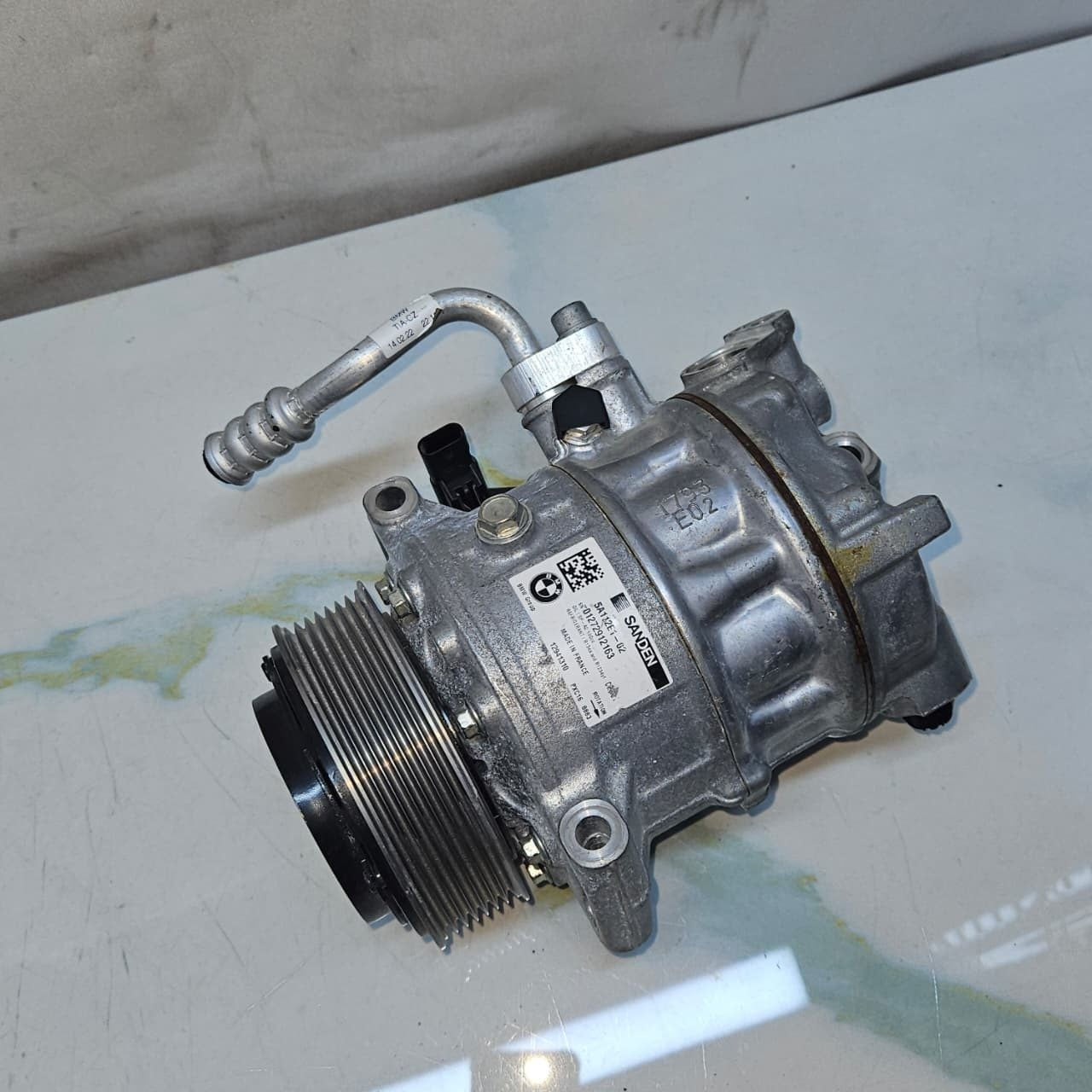 2016-2019 BMW 750Li M5 F90, M8 F91 F92 Air Conditioning Compressor 5A112E1