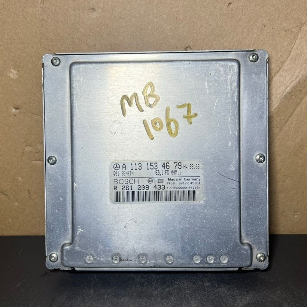 02-09 Mercedes W211 E-Klasse Motorsteuergerät Gerät ECM ECU A113 1534679 OEM