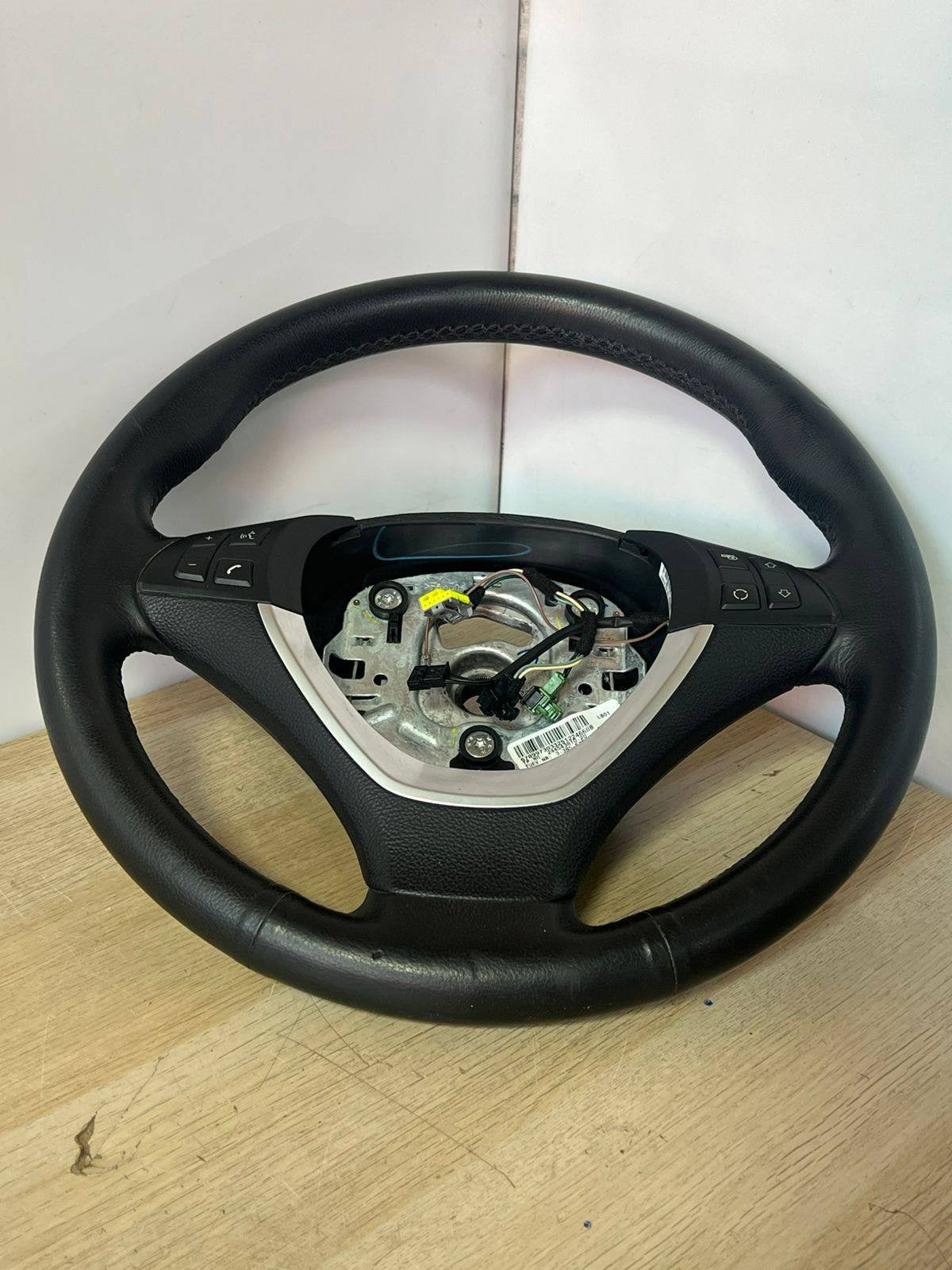 2007-2013 BMW X5 E70 3-Spoke Leather Sport Steering Wheel 6789973