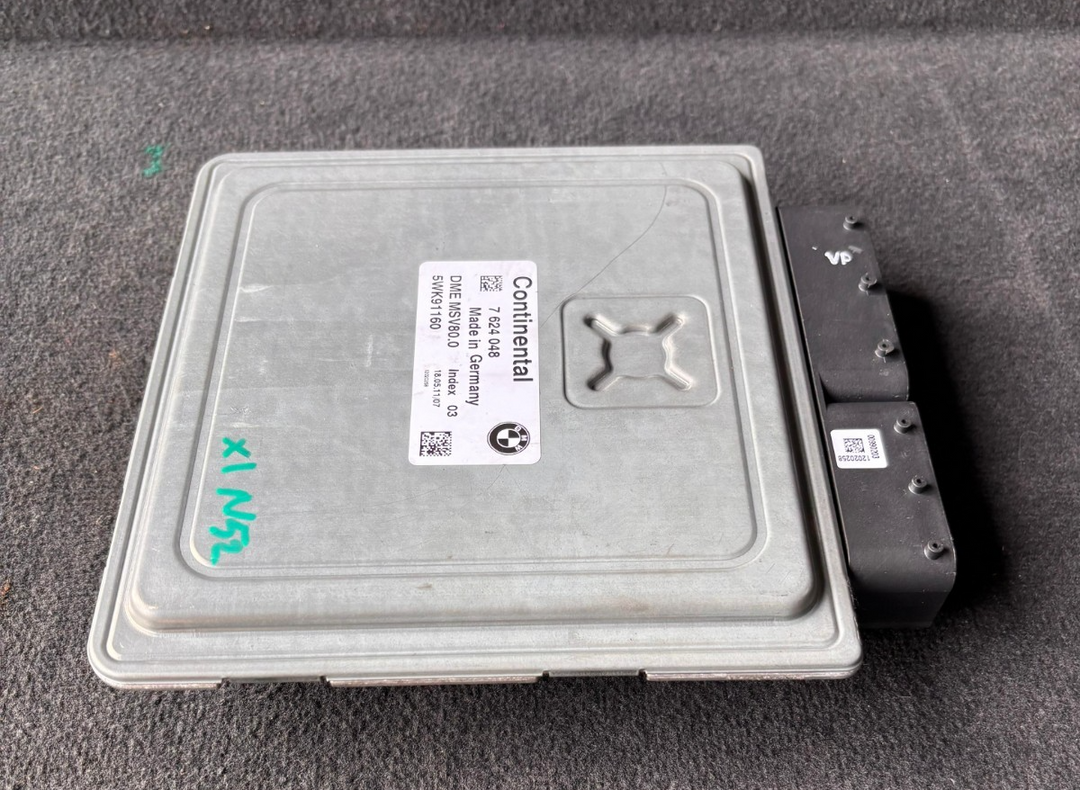 BMW X1 E84 N52 MOTORSTEUERGERÄT NUR MODUL ECU - 7624048