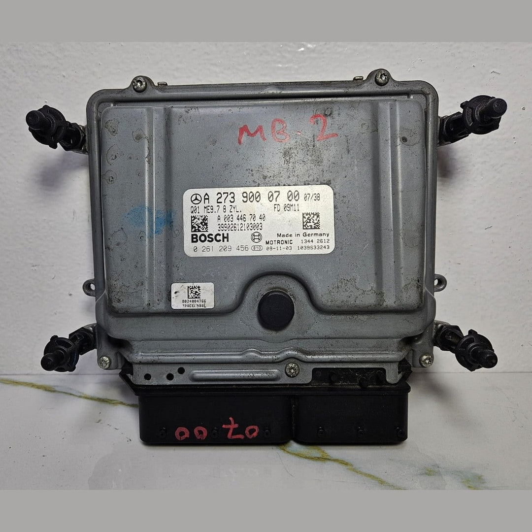 08-12 Mercedes W212 E-Class Engine Control Module Unit ECM ECU A273 9000700 OEM