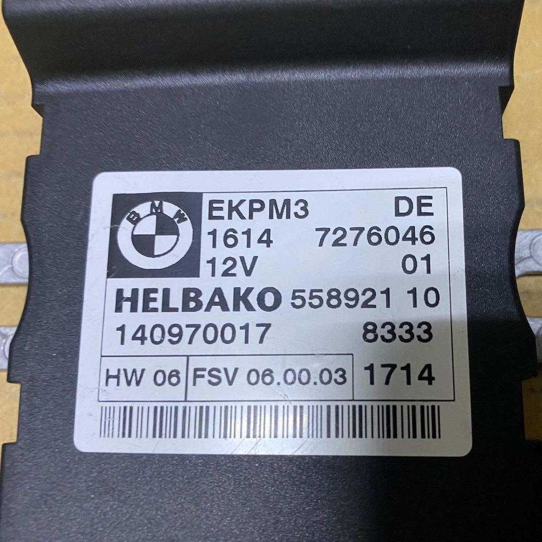 Genuine 2010-2013 BMW X5 Fuel Pump Control Module 7276046 E70 E90 E92 E60 E71 E8