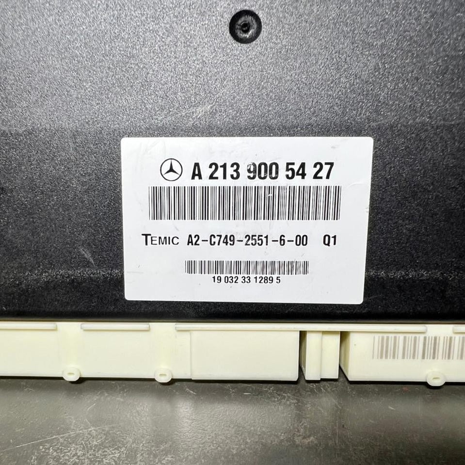 19-21 MERCEDES W213 CLS AIR SUSPENSION CONTROL UNIT MODULE A213 9005427 OEM