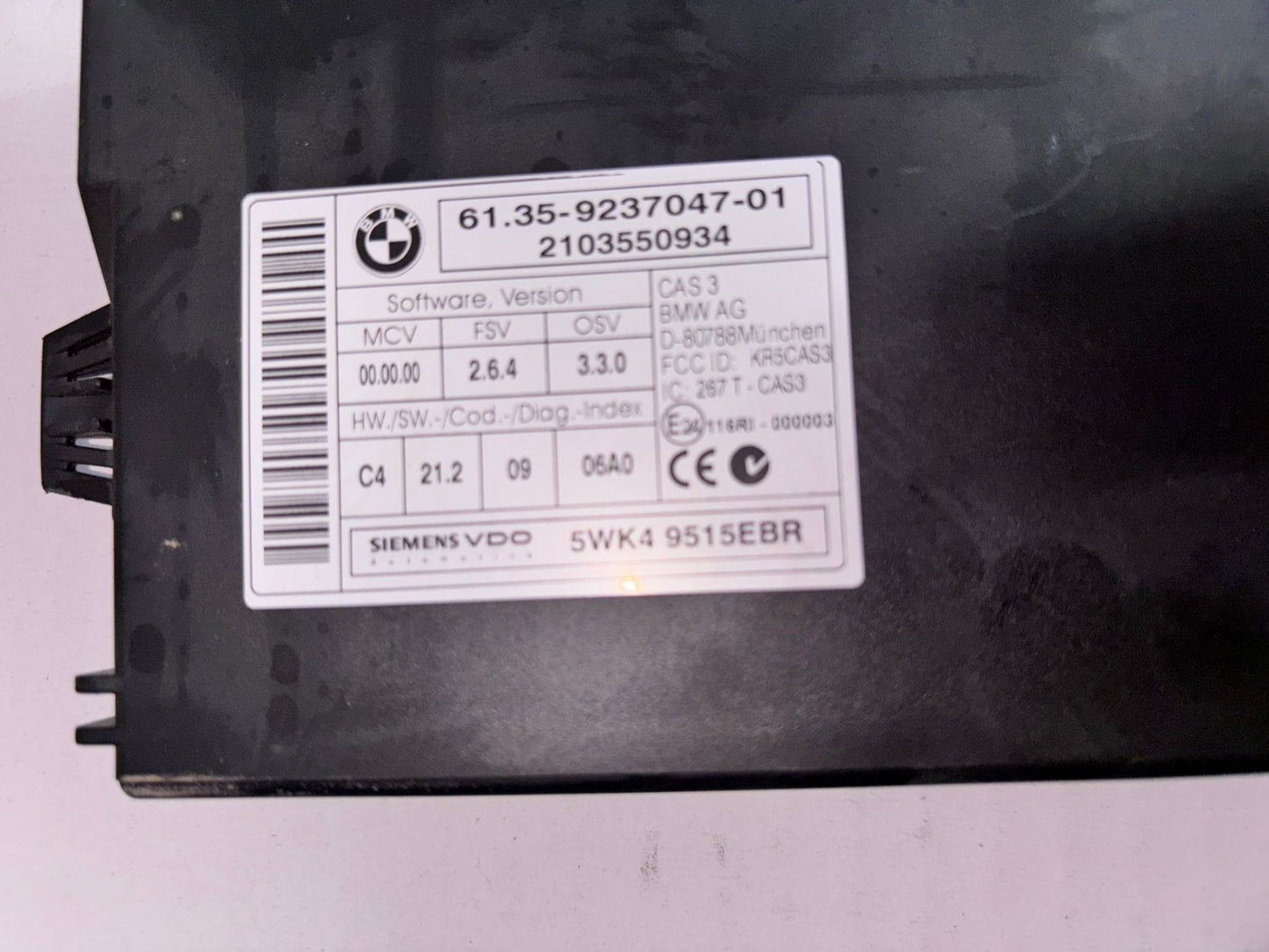 ECU set N52 3.0 Xdrive automatic 2010 X1 E84 7614359