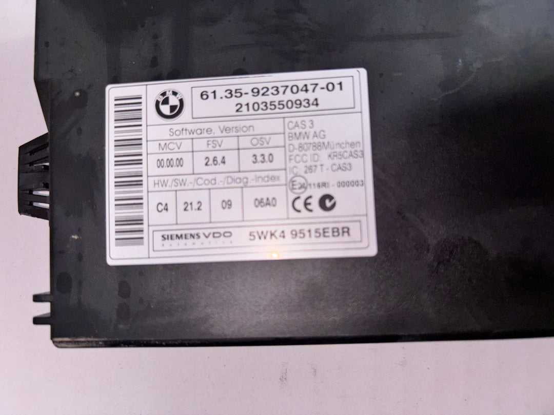 ECU set N52 3.0 Xdrive automatic 2010 X1 E84 7614359