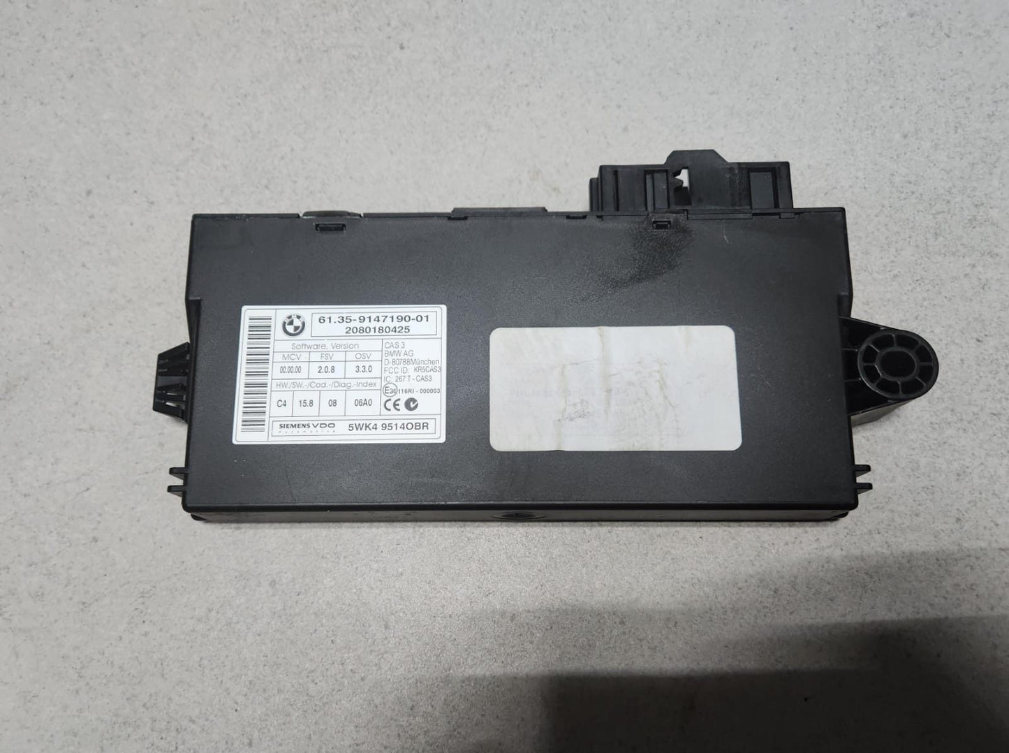 2006-2009 BMW X5 4.8I Engine Control Unit 7582306 N62N ECU SET RHD