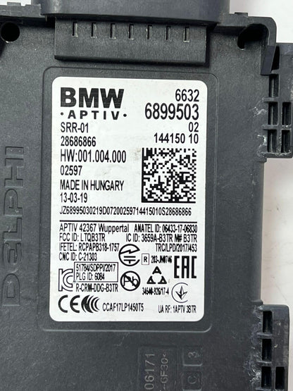 2020 BMW G30, F90, G12, G14, G01, G08, G0 M340i Blind Spot Radar Module 6899503 