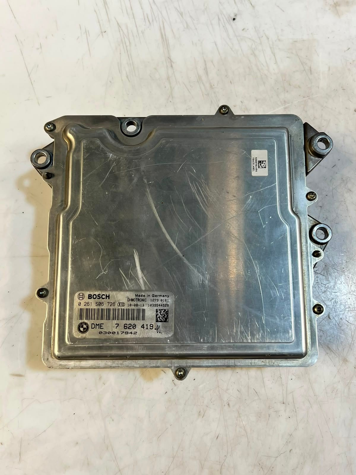 2010 BMW 535i F07 GT N55 Engine Control Module ECU SET DME+CAS4+1KEY 7620419