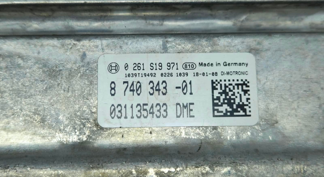 8740343-2018 BMW 430i F30 F32 F33 B48B Engine Control Unit ECU Set DME OEM