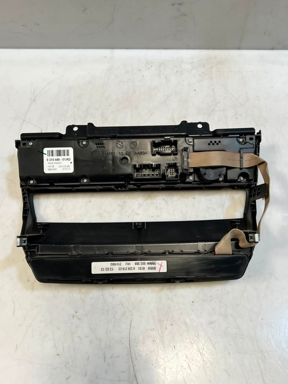 2011 BMW X5 E70 and X6 E71 Traction Control ASR MULTI Switch 9208218 OEM