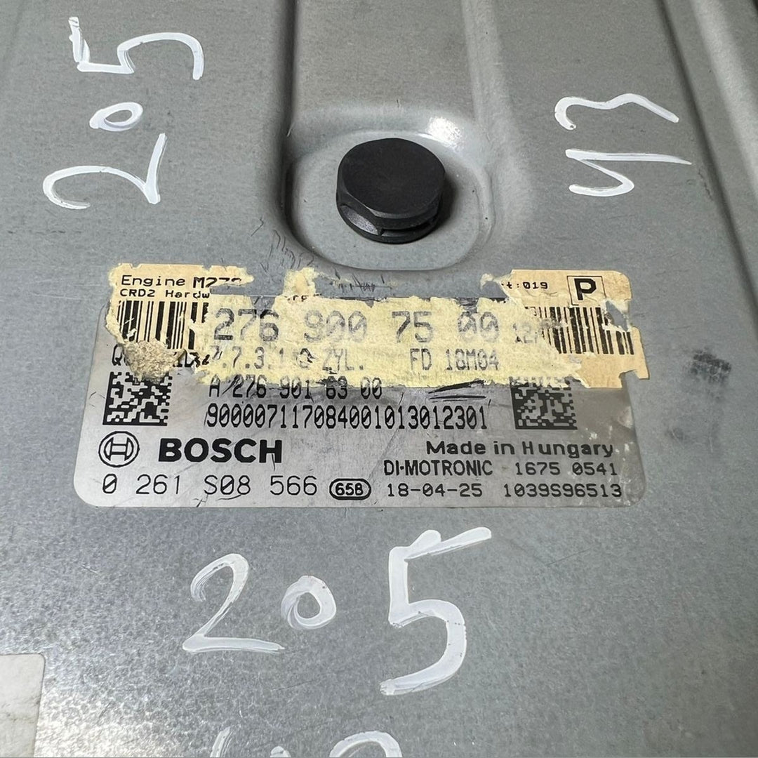 14-20 Mercedes W205 C43 Engine Control Module Unit ECM ECU A276 9007500 OEM