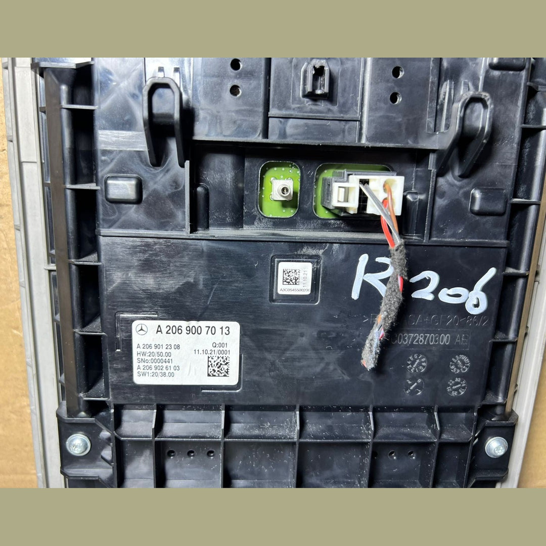 21-22 Mercedes-Benz W206 Center Multimedia Display Screen Monitor A206 9007013
