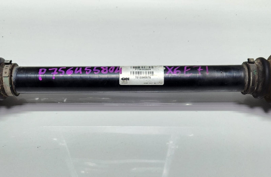 Genuine 2014-2018 BMW X5 Rear Drive Shaft 7564558 F15 (30dX-50iX) and X6 E71 OEM