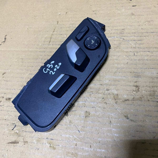 2017-2023 BMW 530i Seat Adjustment Control Switch 9384917 530i, 530E, and 540i 