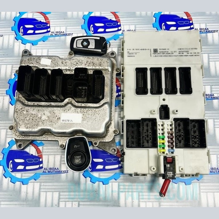 BMW 2011/ 2014/F32/ F30 F31 N20 ECU Engine Control Unit DME 8610635 complete Set
