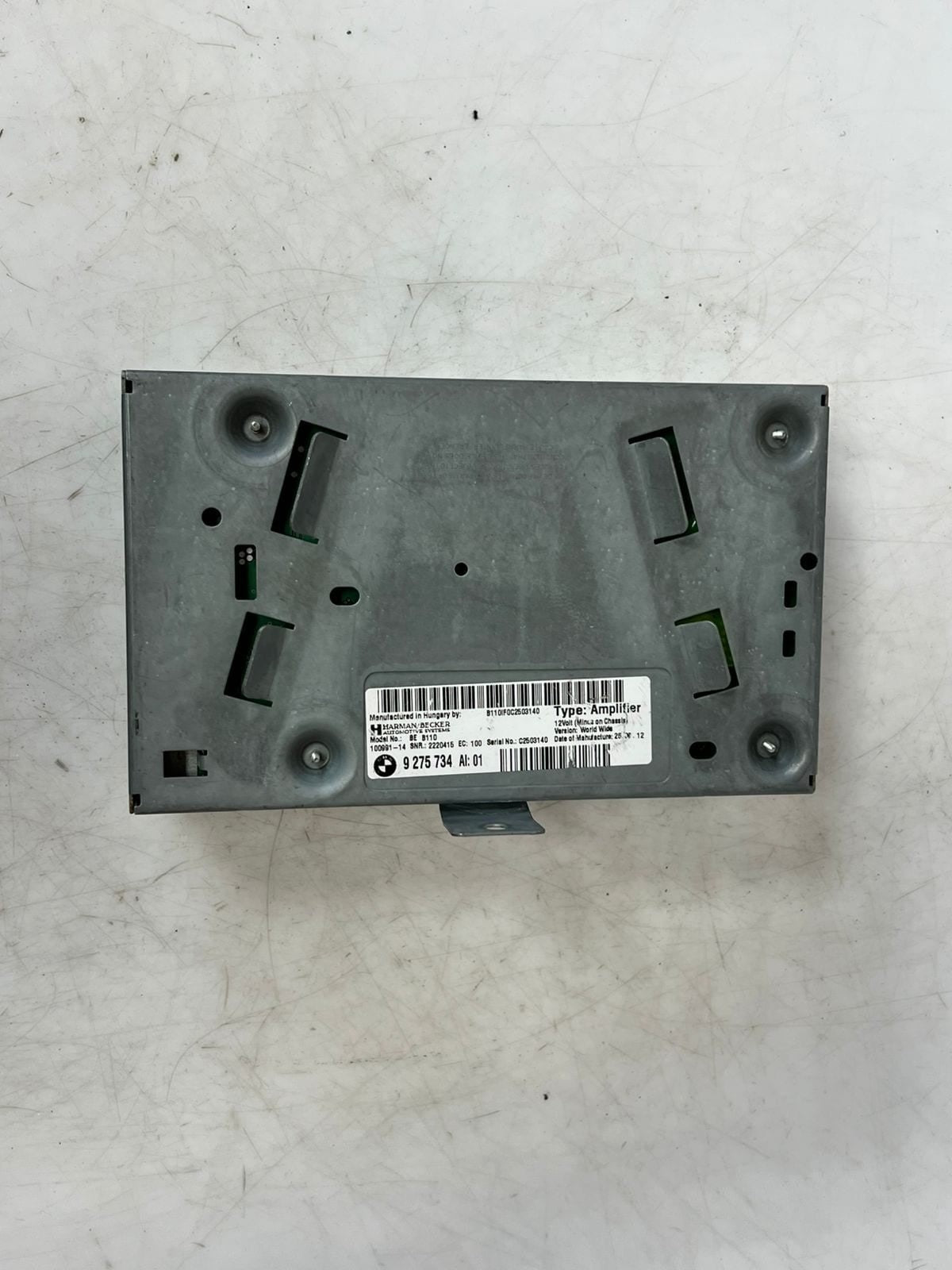 2012-2018 BMW 650i 640i Hifi SOUND Audio SYSTEM Amplifier 9275734 OEM