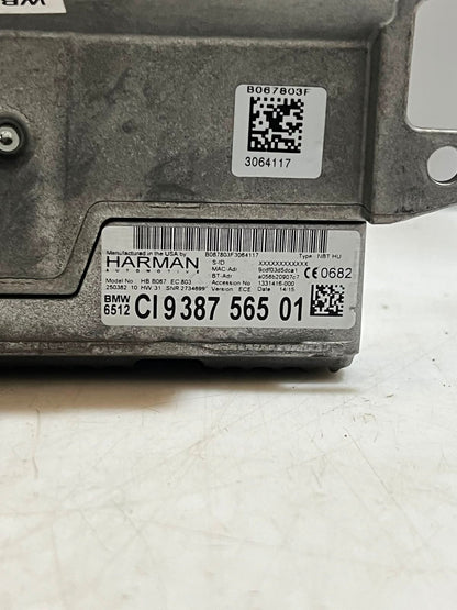 BMW F10 F11 F20 F22 F30 F32 F82 HARMAN NBT HU Sat Nav Head Unit 9387565