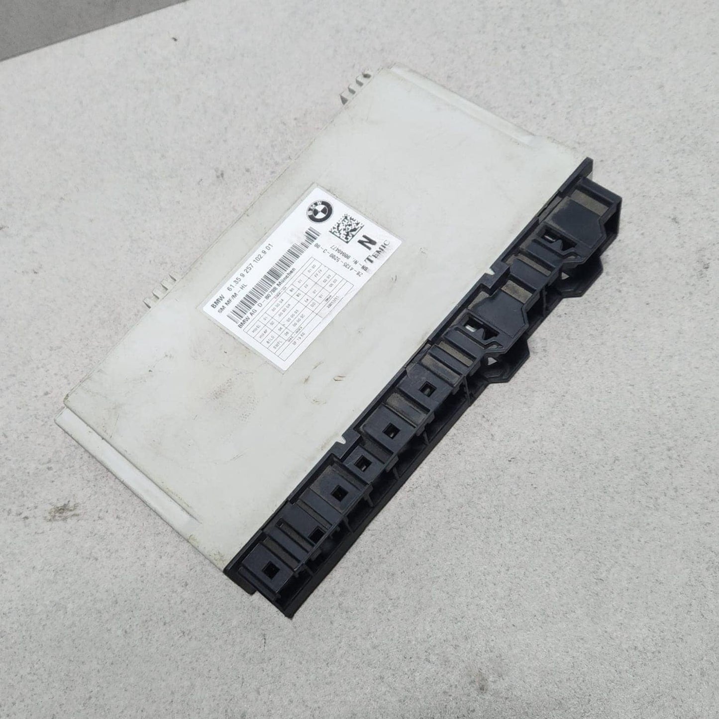 2011-2016 BMW 528i Front Seat Control Module 9257102  F10 5 Series 535i 550i