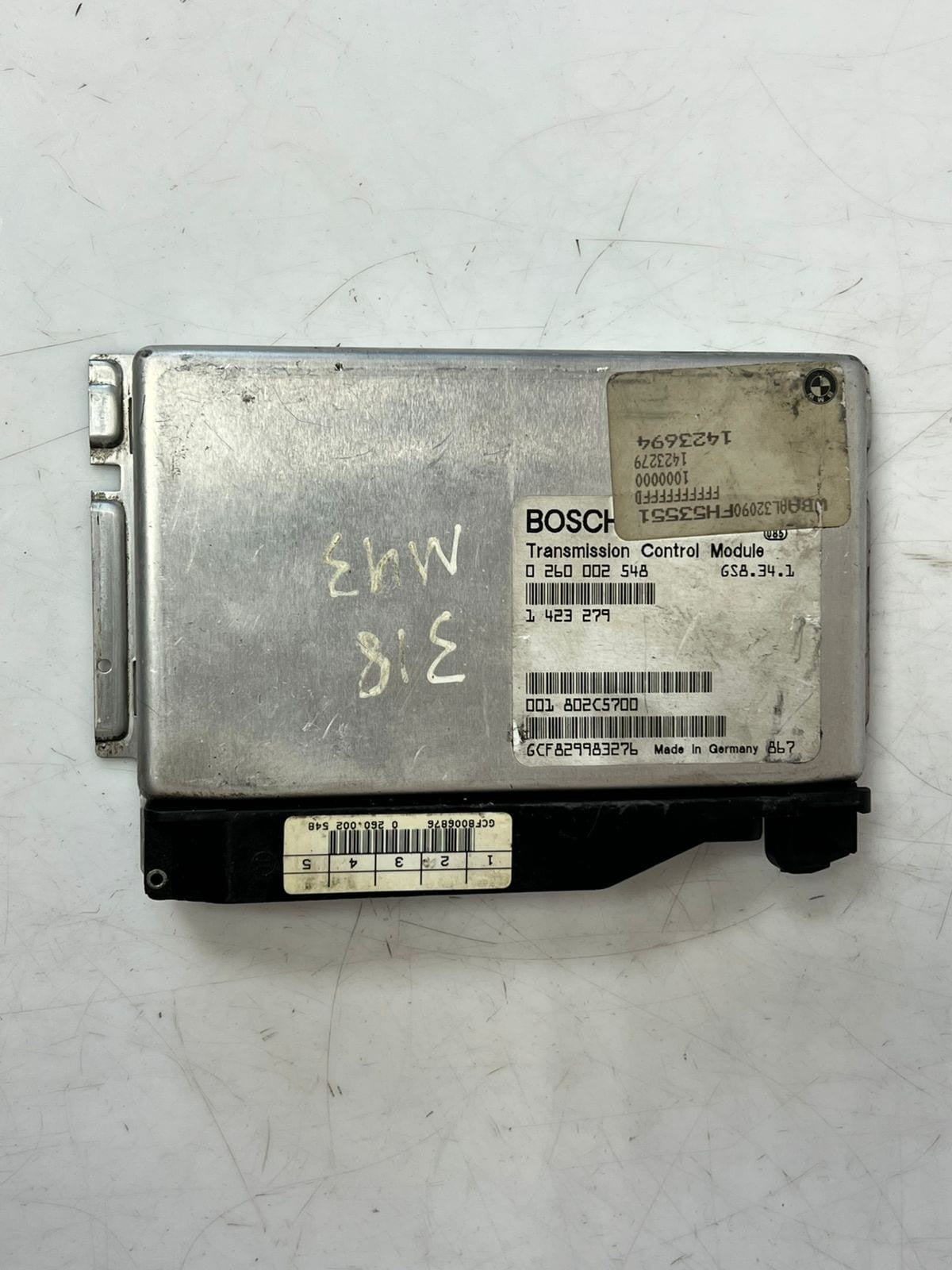 1998 BMW 3' 318i E46 E36 1.8 PETROL Transmission Control Unit 1423279 0260002548