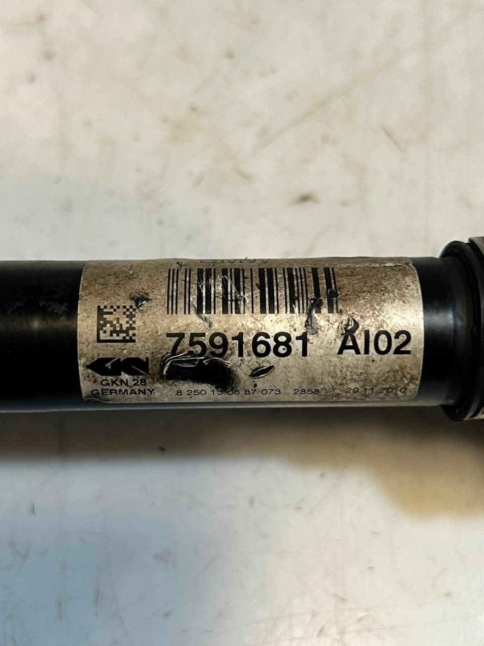 2010-2015 BMW X1 E84 Front Left CV Axle DRIVE Shaft 7591681 OEM