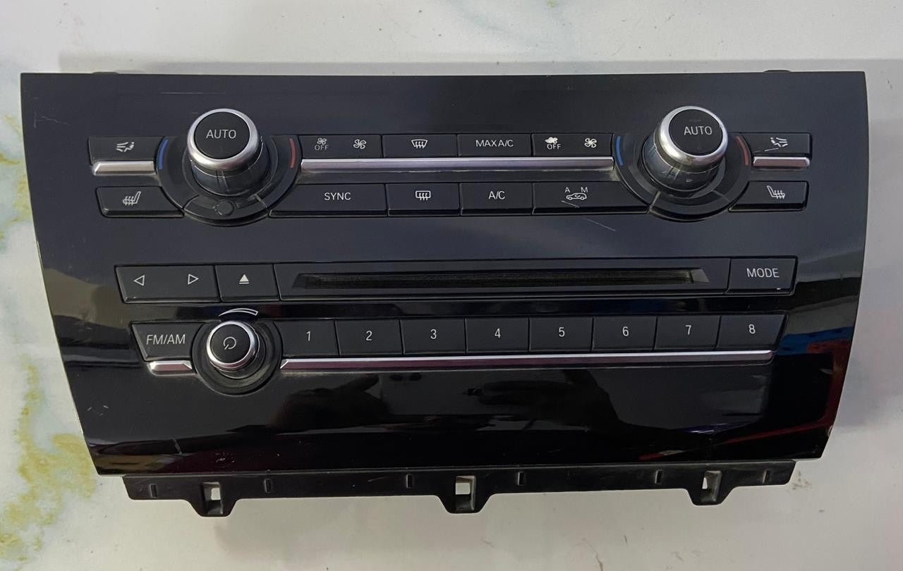 OEM BMW X5 X6 F15 F16 F85 F86 FRONT A/C HEATER TEMPERATURE CONTROL 9356373