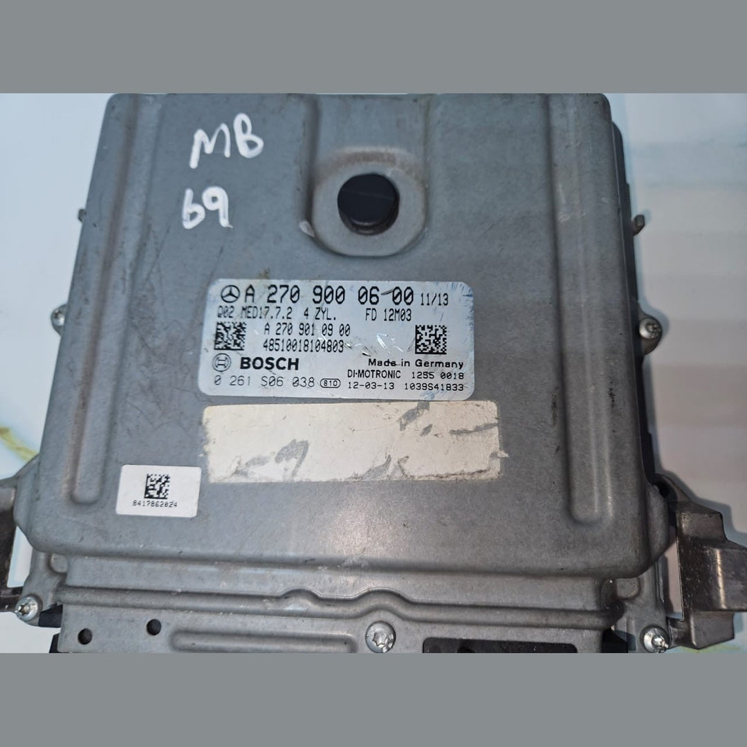 12-13 Mercedes W246 B-Class Engine Control Module Unit ECM ECU A270 9000600 OEM