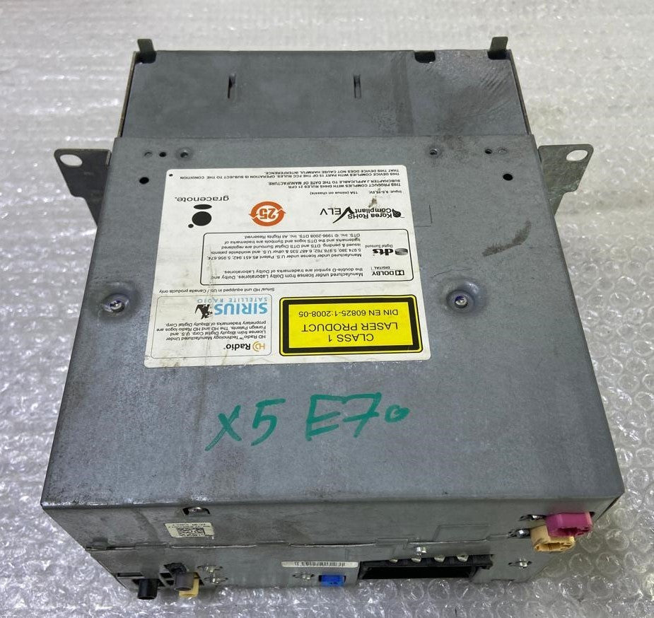OEM BMW X5 E70 Music Sat Nav Multimedia Audio Head unit CI 9273184
