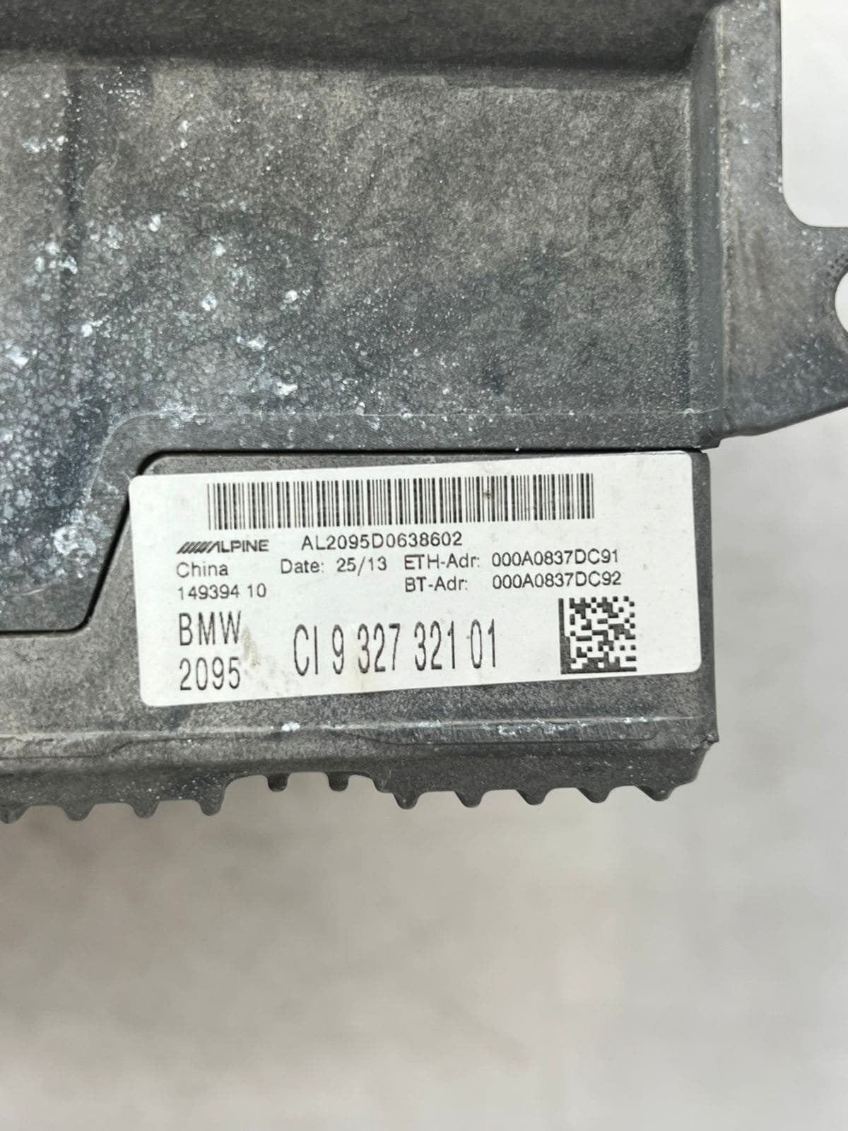 BMW F01 F02 F06 F10 F12 F15 F20 F30 BLUETOOTH Navigation Head Unit 9327321 OEM