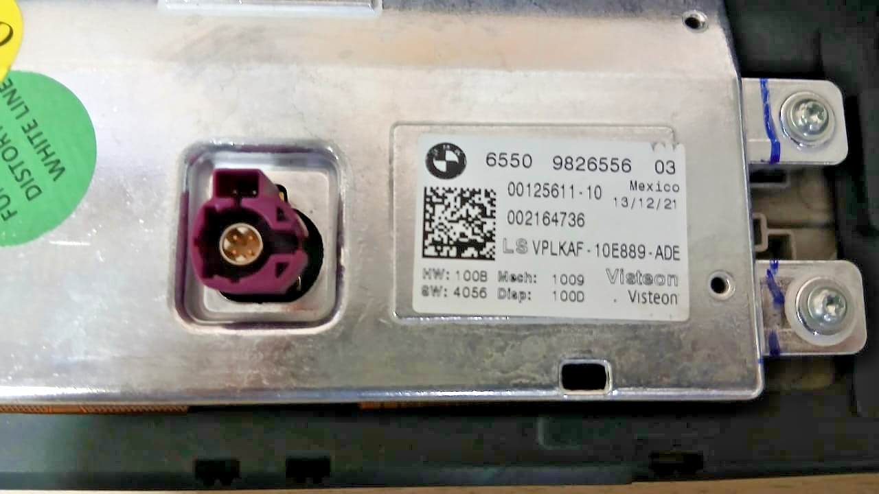 BMW G20 3 Series 330e OEM Navigation Multimedia Display Screen 9826556