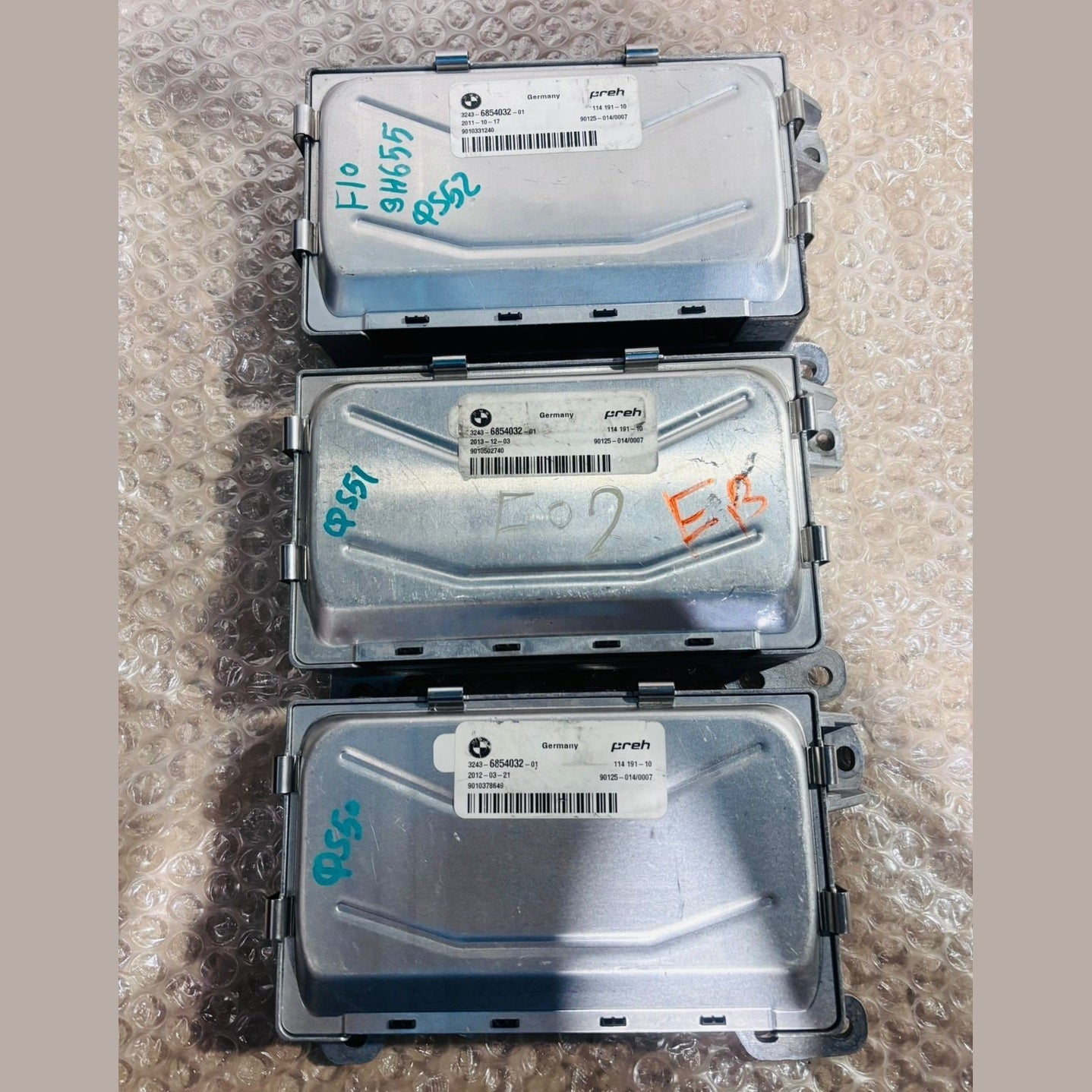BMW F10 f02 HSR 2009-12 BMW 750I CONTROL UNIT ACTIVE STEERING 6854032  (3)