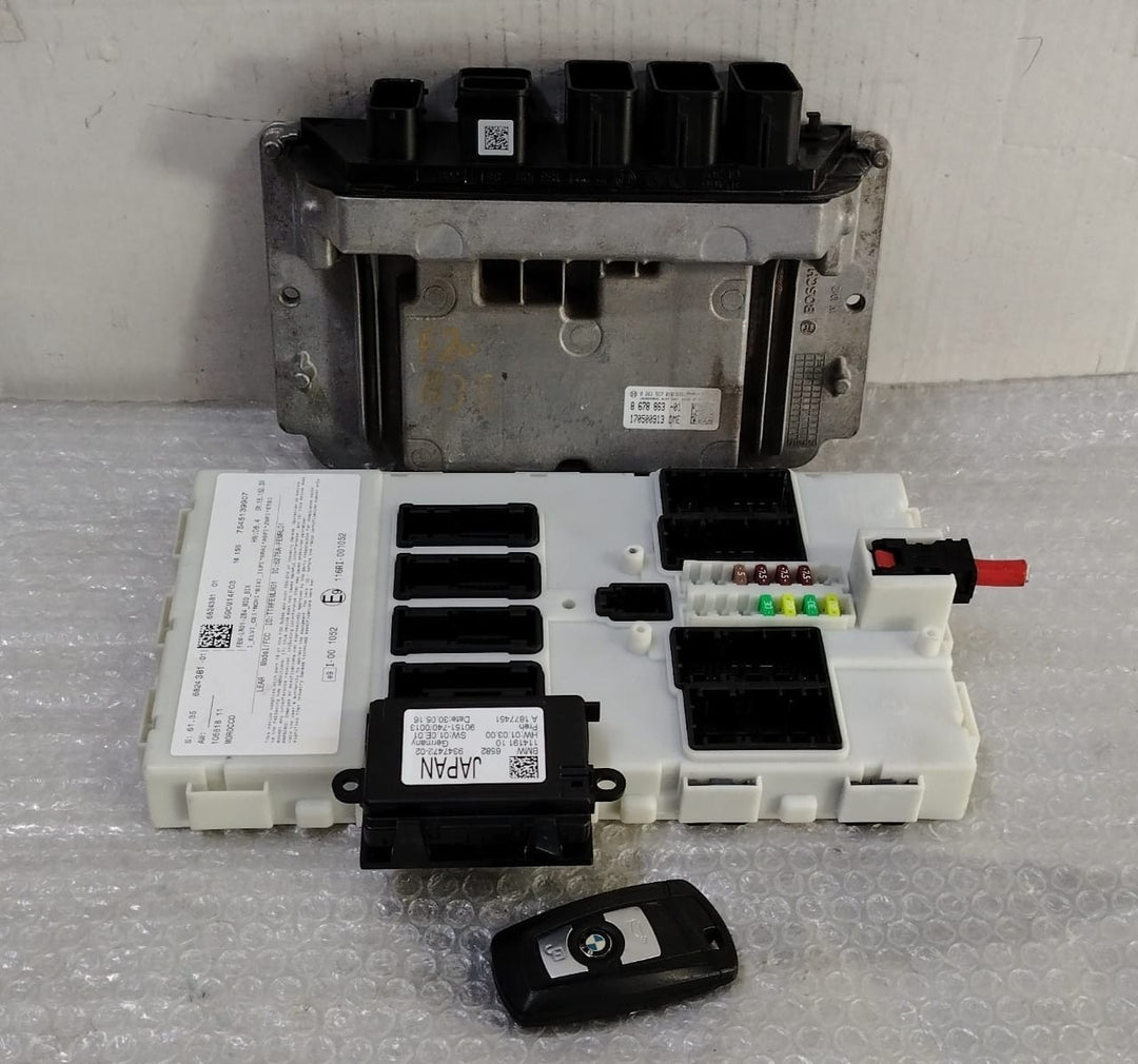 OEM BMW F30 F20 B38 Engine Control Module Unit ECU DME SET 8678863 BOSCH