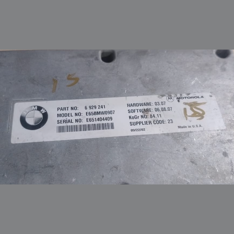 BMW 745i OEM Telephone Transmitter Computer Control Module – 6929241