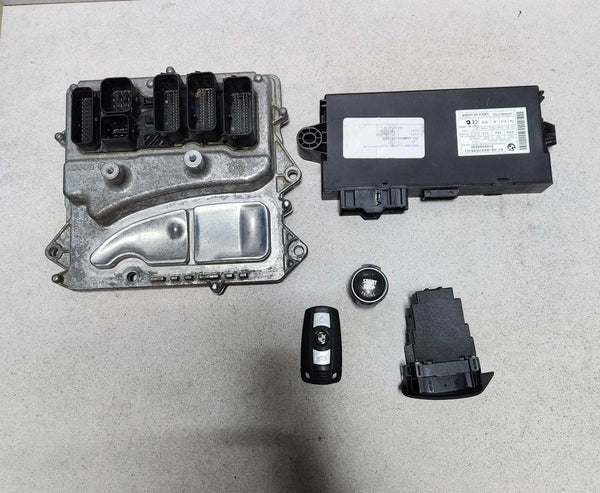 2011 BMW X5 E70 3.5i Engine Control Module DME 7614754 535i X5 E70 ECU SET