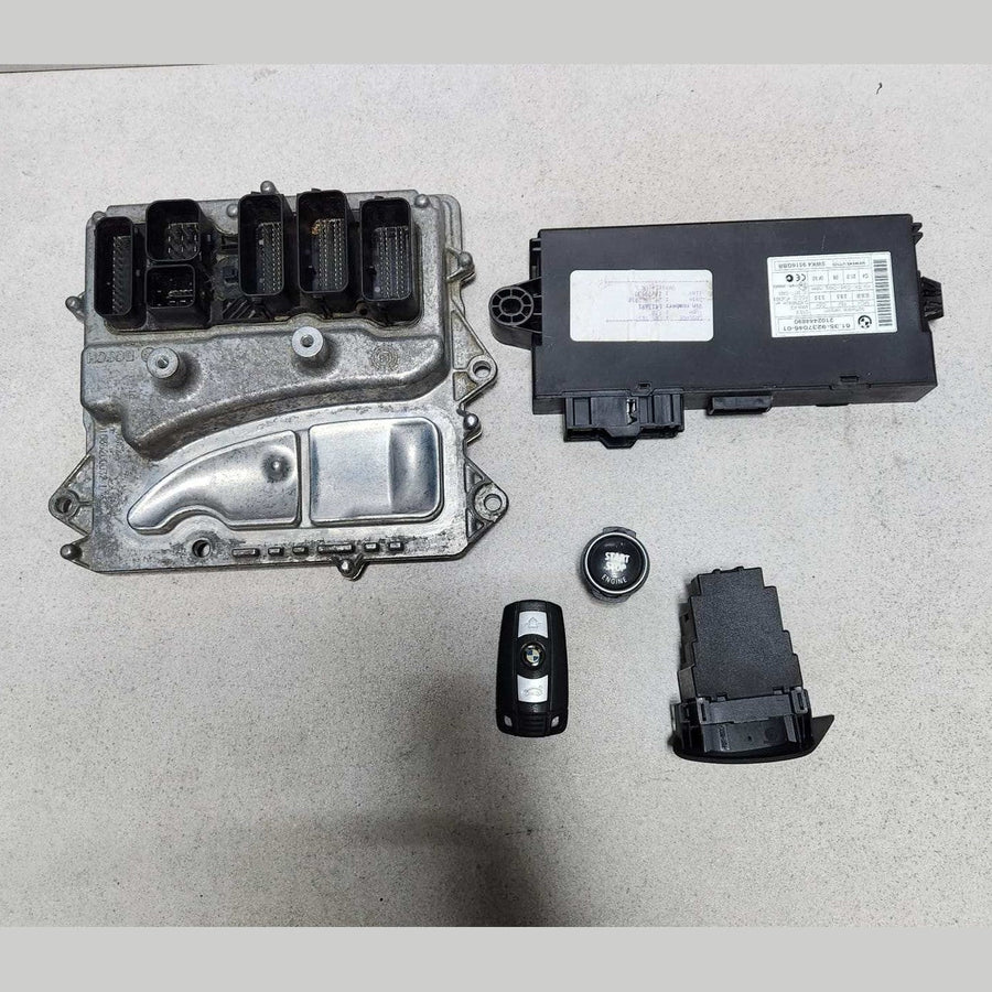2011 BMW X5 E70 3.5i Engine Control Module DME 7614754 535i X5 E70 ECU SET