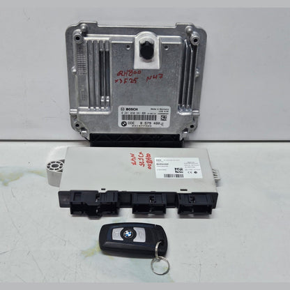 BMW X3 F25 N47 ENGINE CONTROL UNIT DDE 8579480 SET OEM