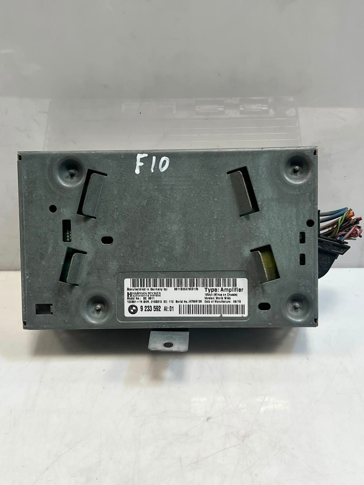 2011-2013 BMW 528i F10 F11 5 Series HARMAN BECKER Audio Amplifier 9233592 OEM