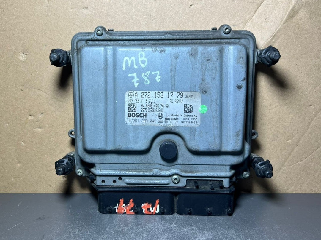 03-07 Mercedes W211 E-Class Engine Control Module Unit ECM ECU A272 1531779 OEM