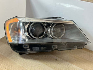 2011-2014 BMW Xenon Headlight Assembly 7219622 X3 F25, right passenger side