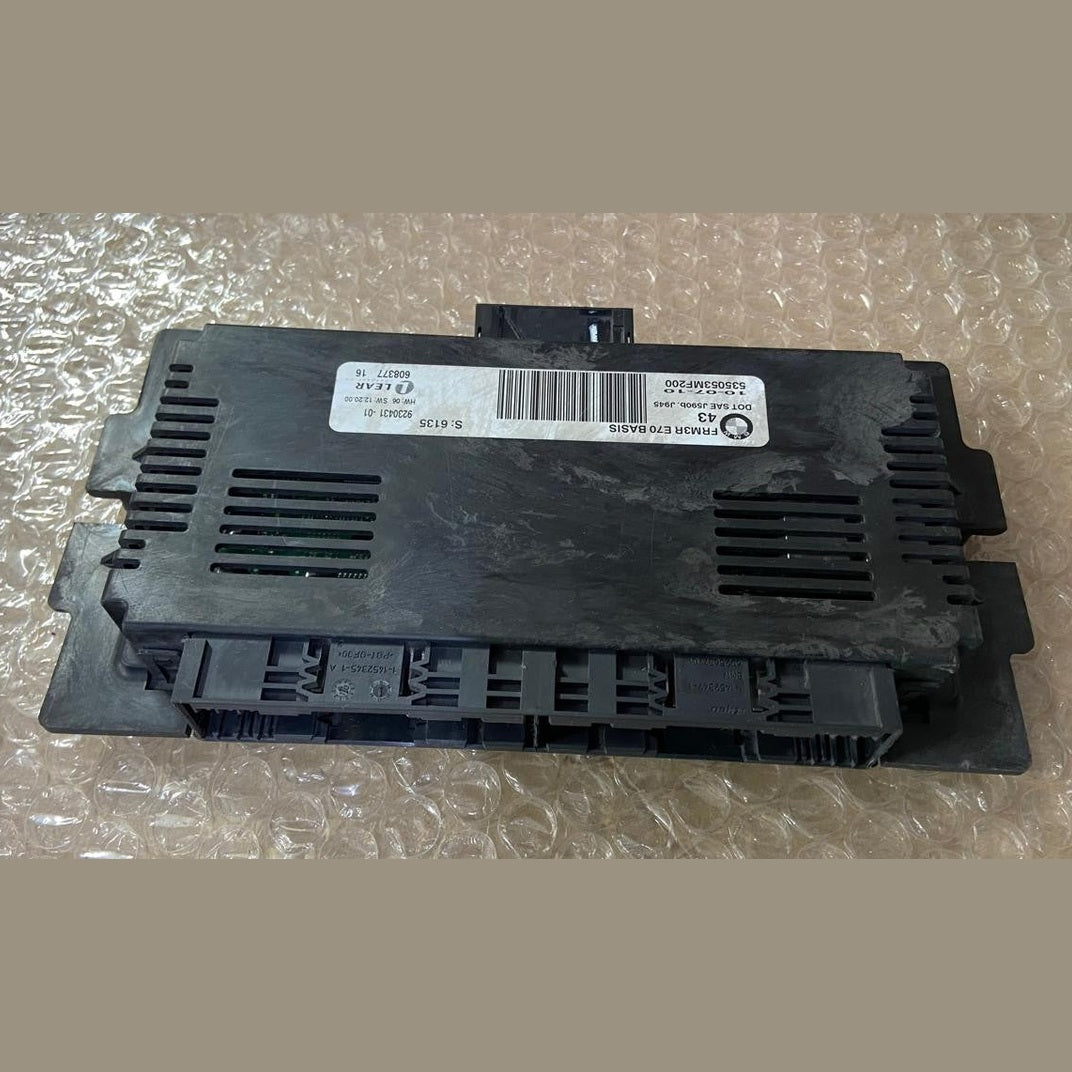 OEM BMW X5 E70 Headlight Control Module Unit FRM3R 9230431