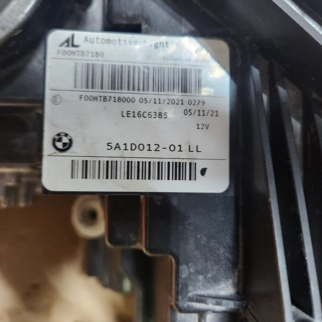 Genuine 2018-2023 BMW 330i Shadow Line Led Headlight 5A1D012 3 Series G20 G21