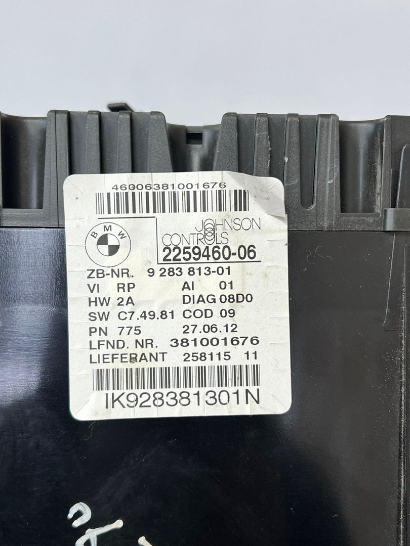 BMW E90 E91 E92 E84 Speedometer Instrument Cluster 9283813 OEM